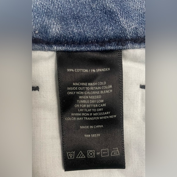 KUT FROM THE KLOTH Distressed Ankle Straight-Leg Jean w/ Pearls & Studs Sz. 4P - Picture 11 of 11